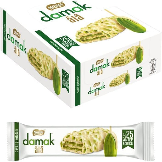 Nestlé Damak Ala  weiße Schokolade 12 x 30 g MHD: 29.06.2026