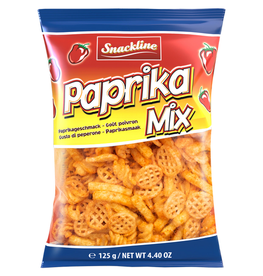 Snackline Paprika Mix 125g MHD: 02.05.2025