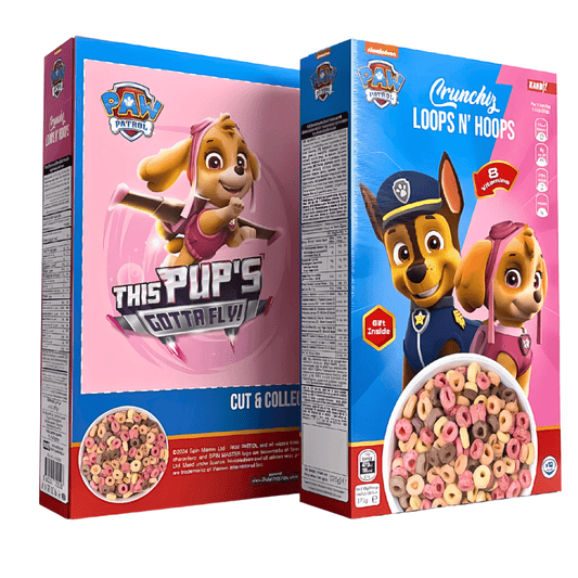 Crunchiz Loops N Hoops Paw Patrol Cereal 375g