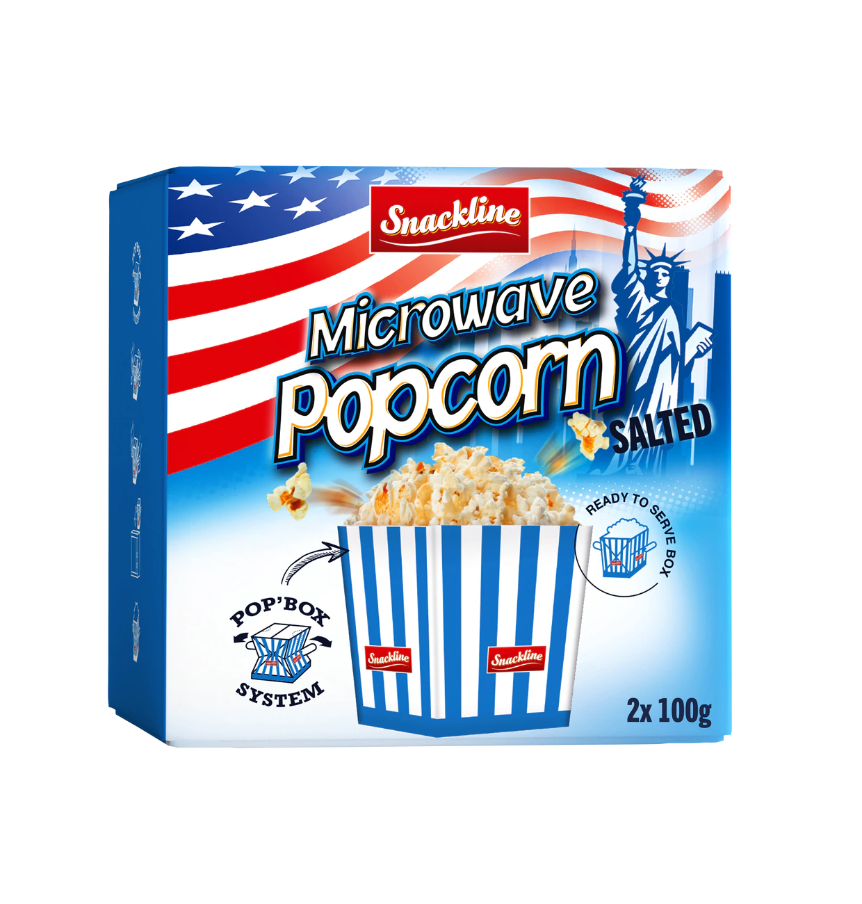 Popcorn Microwelle salzig 200g MHD:11.24