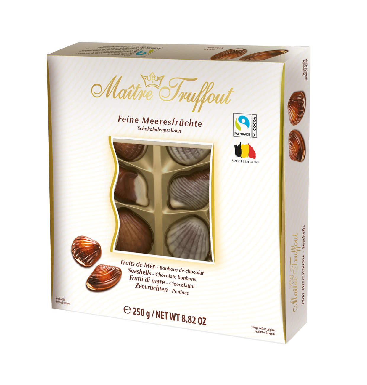 Maitre Truffout Pralinen Meeresfrüchte  250g MHD: 15.05.25