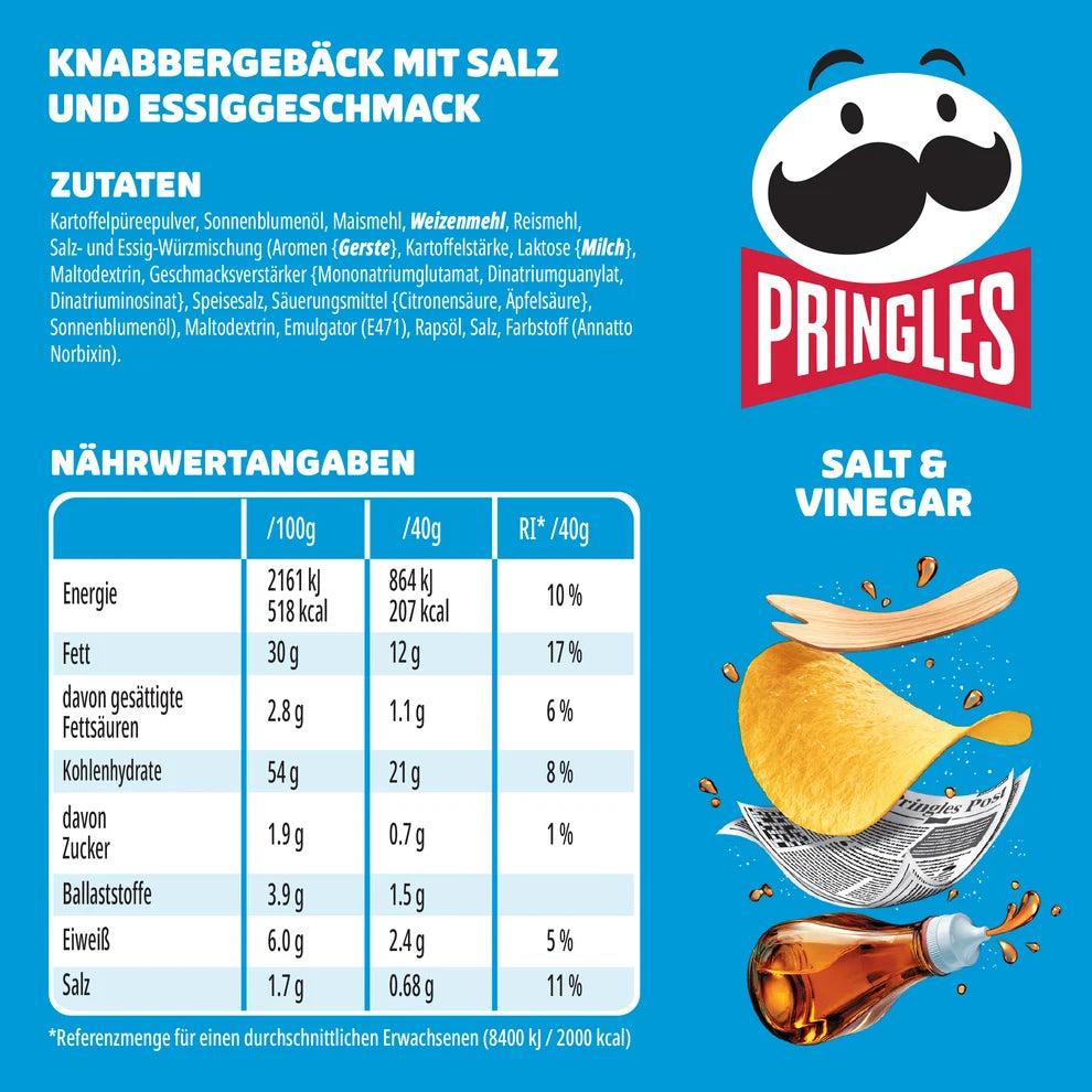 Pringles Salt & Vinegar 