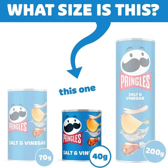 Pringles Salt & Vinegar Chips