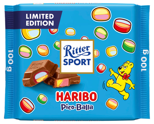 Ritter Sport Haribo Pico-Balla Vollmilch 100g