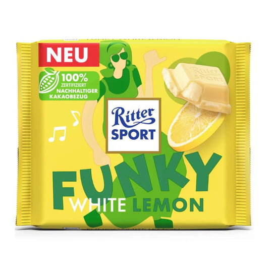 Ritter Sport Funky White Lemon 100g