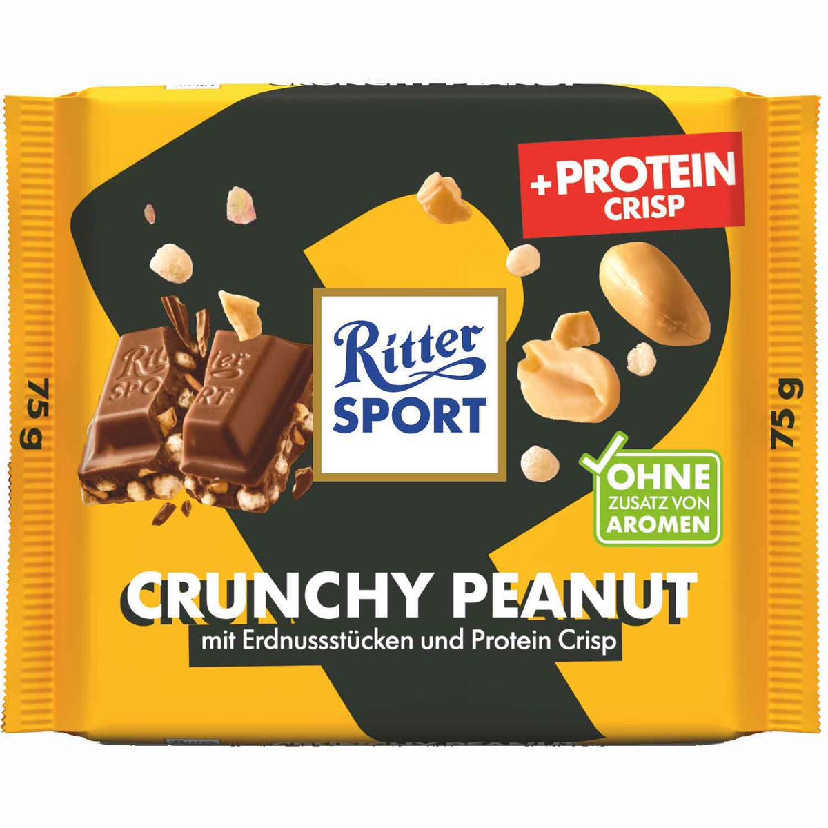 Ritter Sport Protein Crisp Crunchy Peanut 75g