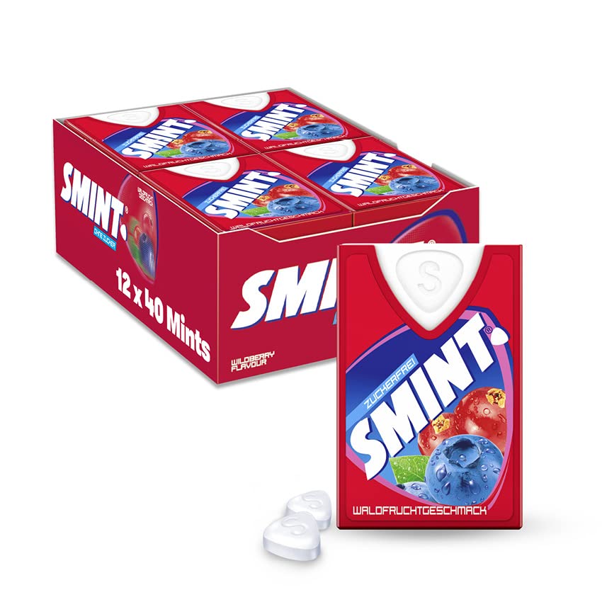 Smint Waldfrucht zuckerfrei 12 x 8g