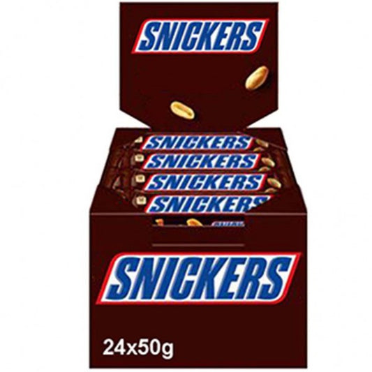 Snickers 24 x 50 g MHD: 20.10.2024