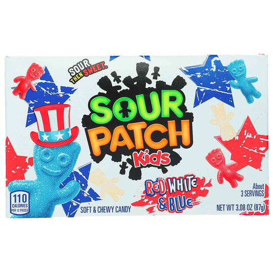 Sour Patch Kids Red, White & Blue 87g MHD:10.04.2025