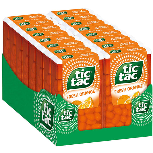 TicTac Dragees Fresh Orange 16x54g - 864g
