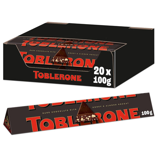 Toblerone Dark 100g MHD:03.02.2026