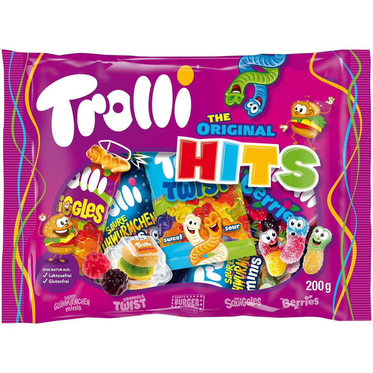 Trolli The Original Hits Fruchtgummi-Mix Minis 10 x 20 g
