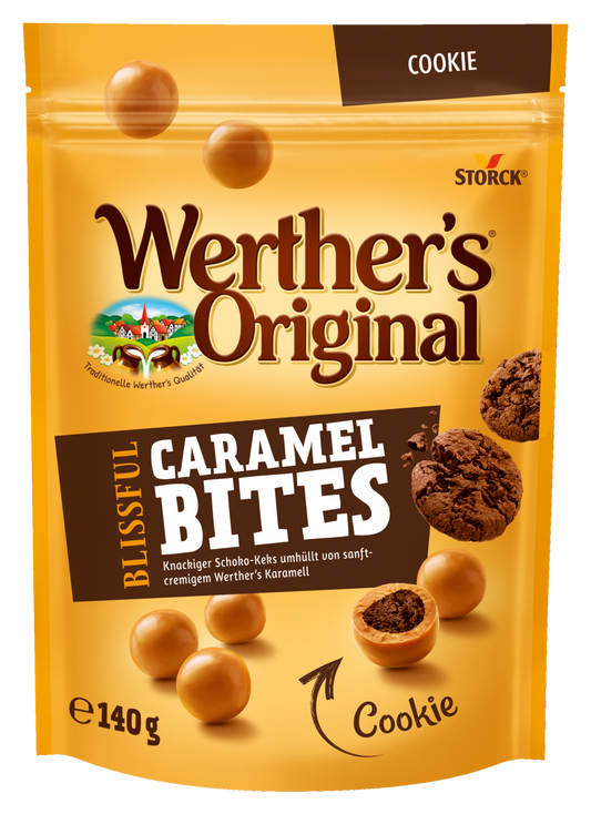 Werther's Original Blissful Caramel Bites Cookie 140g