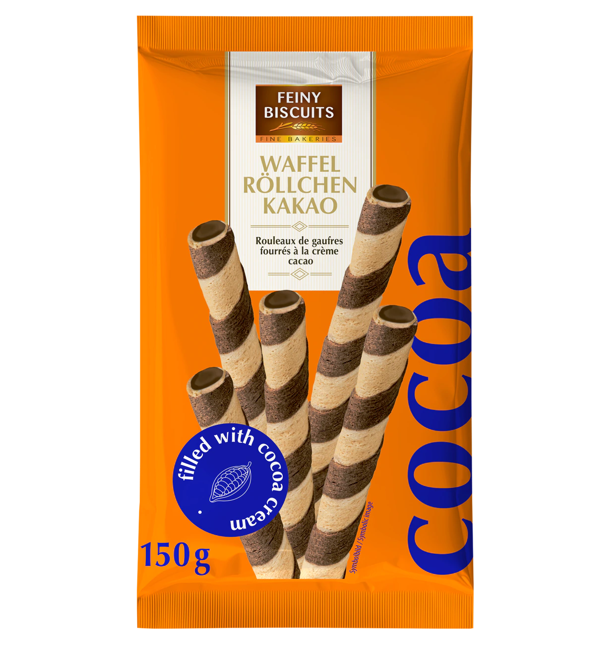 Waffelröllchen Kaka o150g