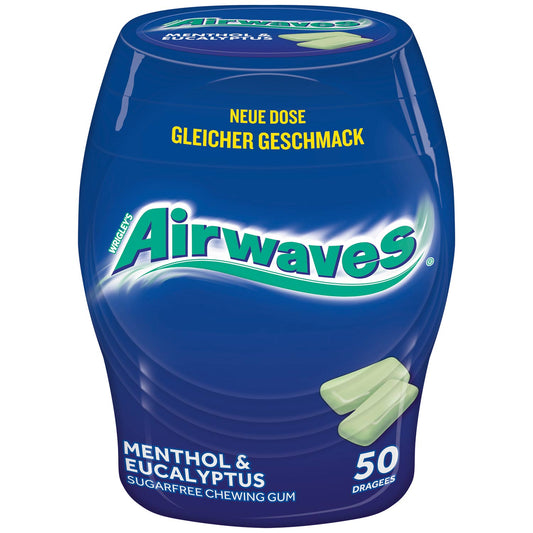 Airwaves Menthol & Eucalyptus 50S DDM: 09.06.2025