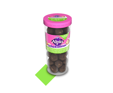 Alpia Schokolinos Haselnuss 200 g MHD: 14.06.2025