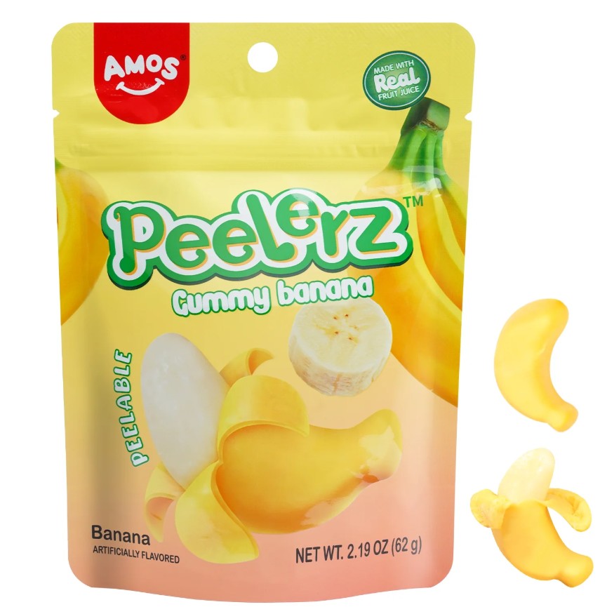 Amos Peelerz Banana Gummies
