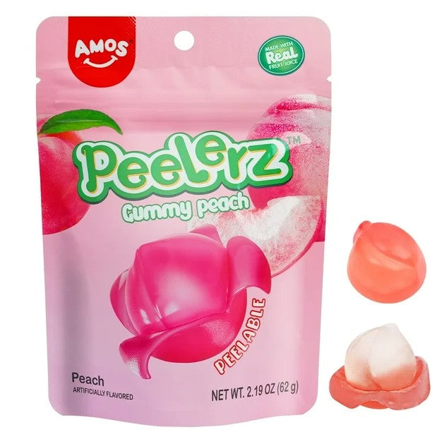 Amos Peelerz Peach/ Pfirsich 65g