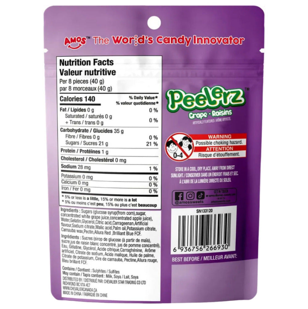 Amos Peelerz Traube - Rückseite