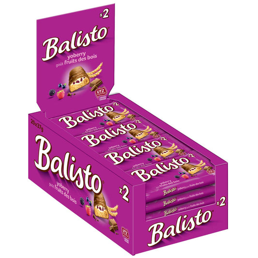 Balisto yoghurt bessen mengen 20 × 2 (37 g) THT:01.06.2025