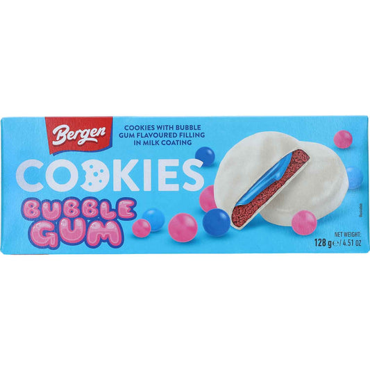 Bergen Cookies Bubble Gum 128g