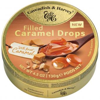 Cavendish & Harvey Filled Caramel Drops with finest Caramel 130g MHD: 22.12.25