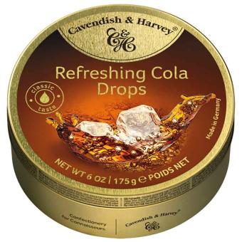 Cavendish & Harvey Refreshing Cola Drops 175g 13.12.26