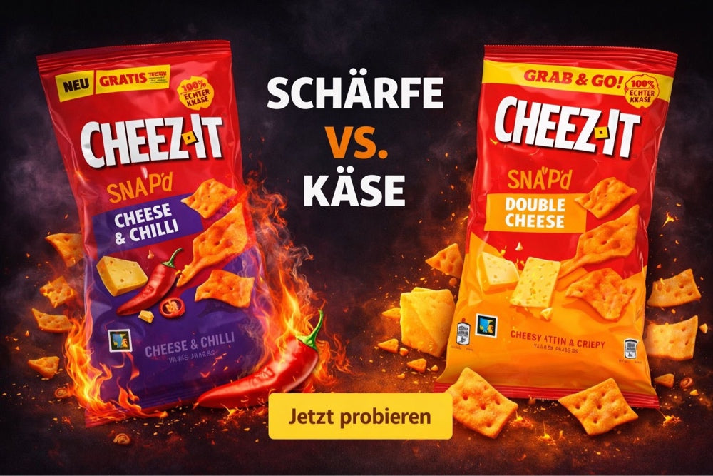 Schärfe vs Käse - Jetzt probieren