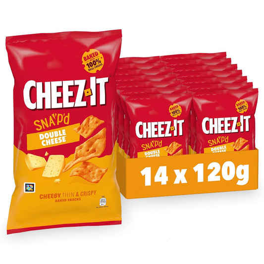 Cheez It Snap'd Double Cheese 14x120g