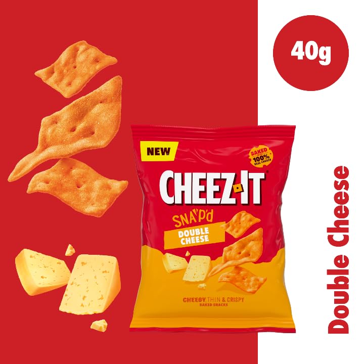 Cheez It Snap'd dubbele kaas 40g