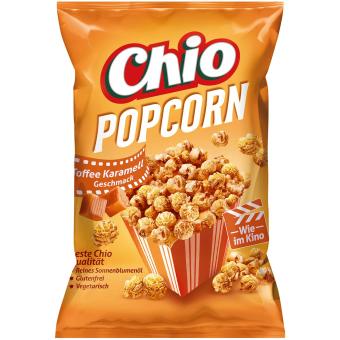 Chio Popcorn Toffee Karamell 120g MHD: 10.6.2024