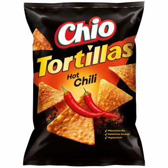Chio Tortillas Hot Chili 110g MHD: 01.07.2024