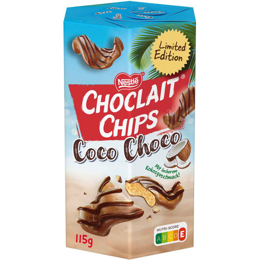 Choclait Chips Coco Choco 115g MHD:01.2025
