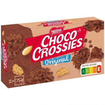 Choco Crossies Original 2×75g MHD: 30.07.2025 - Lecker24