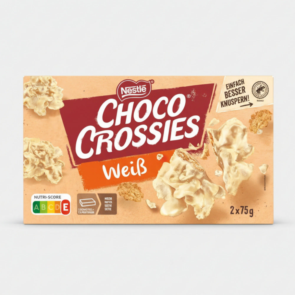 Nestlé Choco Crossies Weiß 2x75g