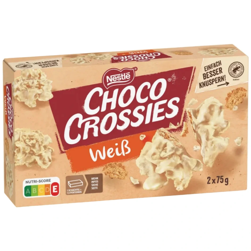Nestlé Choco Crossies Weiß 2x75g