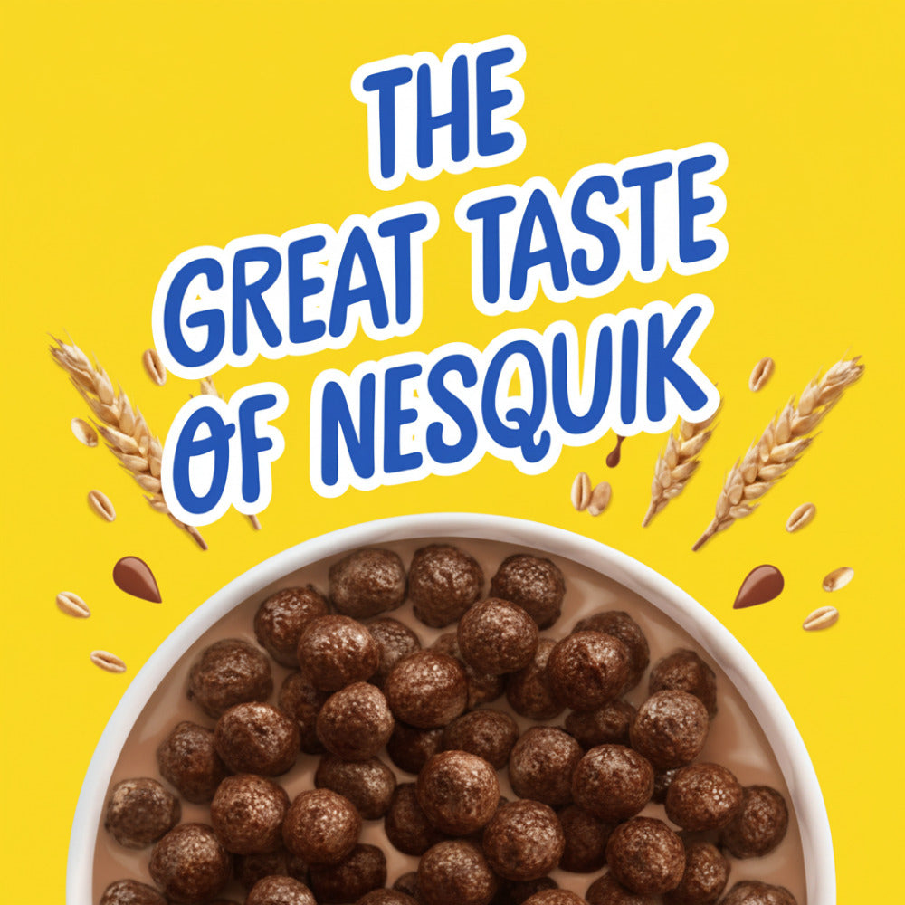 Nesquik Choco Waves - The great taste of Nesquik