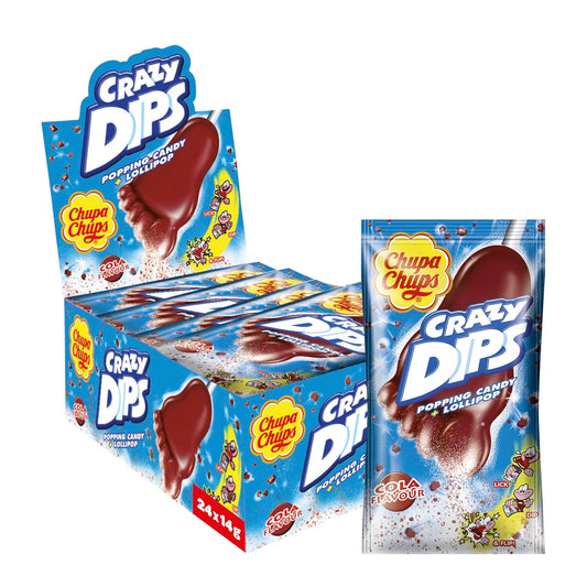 Chupa Chups Crazy Dips Cola 24x14g