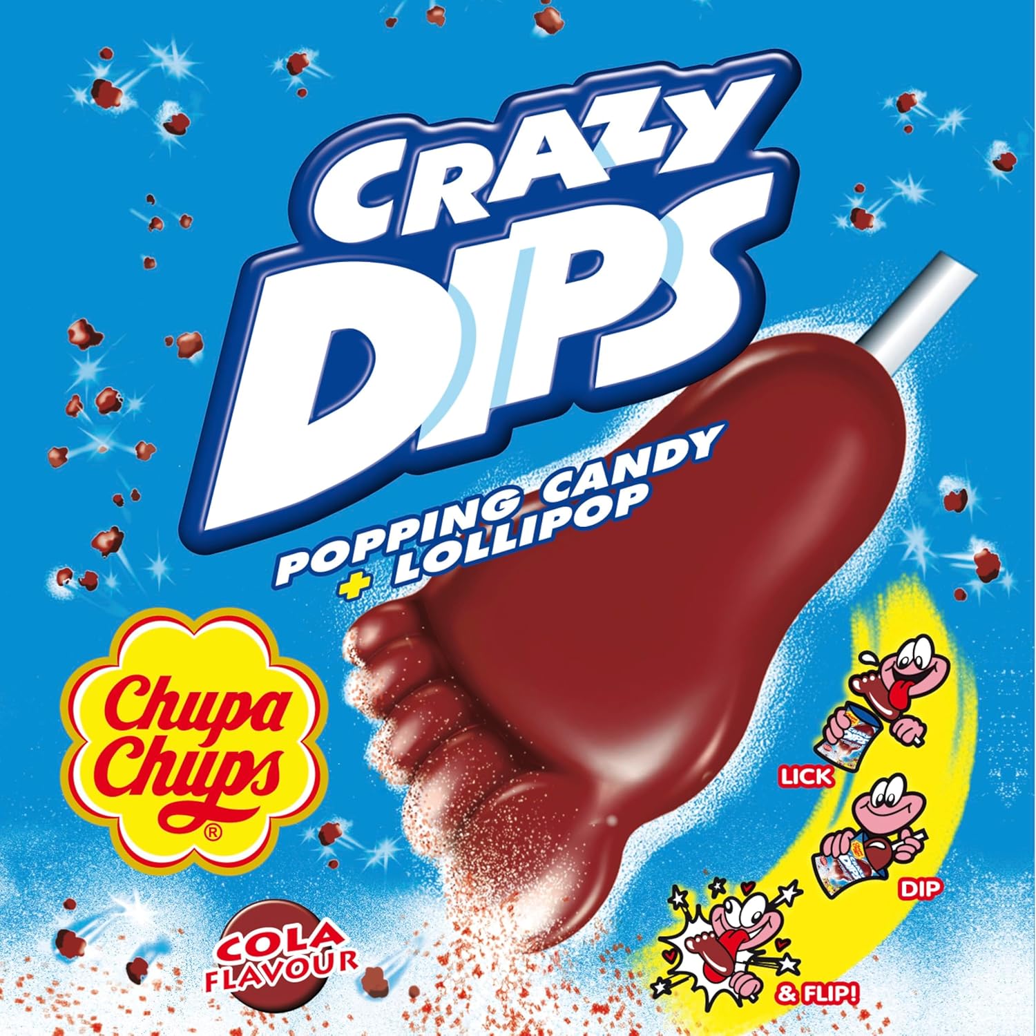 Chupa Chups Crazy Dips Cola 