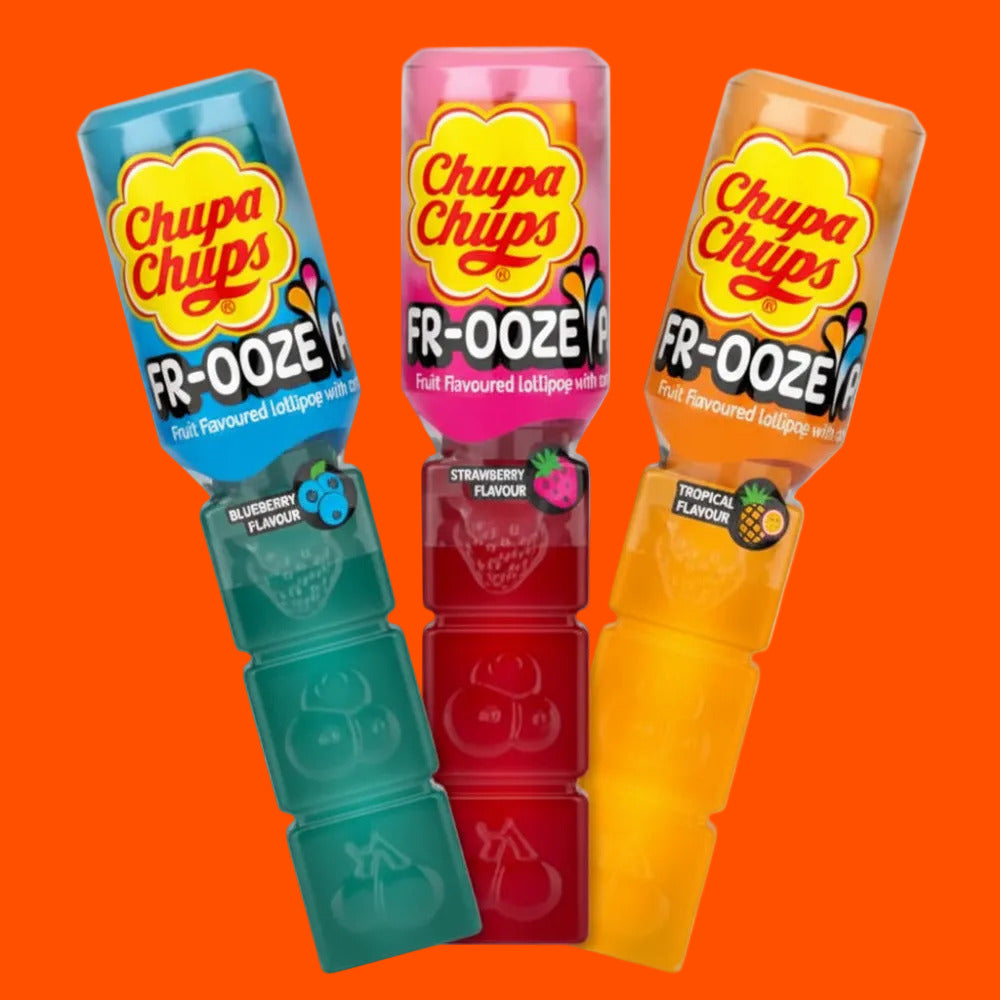 Chupa Chups Fr-ooze Pop - 3 FRUCHTIGE sORTEN