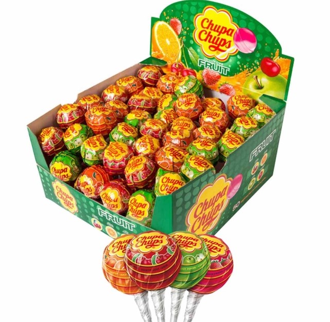 Chupa Chups Fruit Thekendisplay