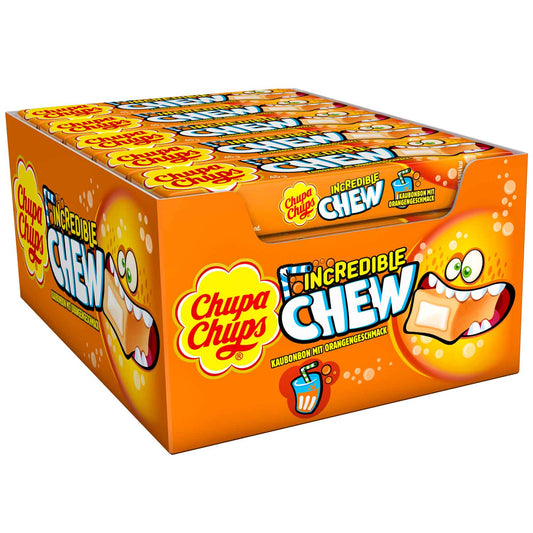 Chupa chups Incroyable maillez orange 20 x 45 g DDM:.04.2026