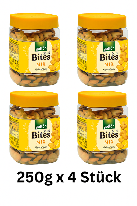 Gullon Pick! mini Bites Cocktail 250g x 4 MHD:12.12.2026