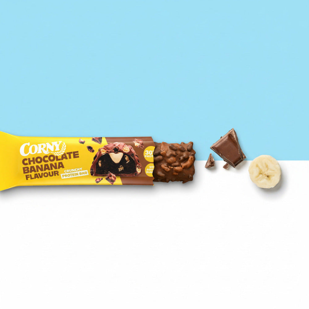 CORNY Protein Crunchy Chocolate Banana Flavour 