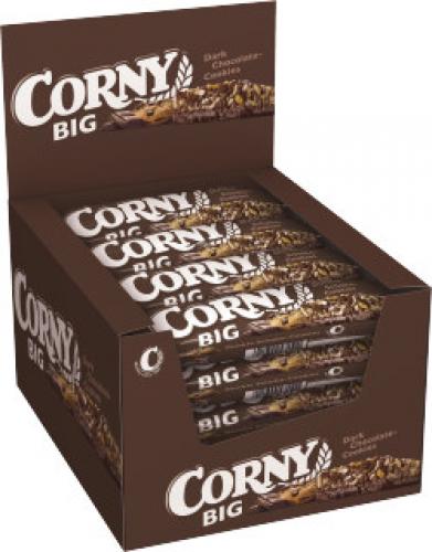 Corny BIG Dunkle Schoko-Cookies 24 x 50g - MHD: 09.04.25