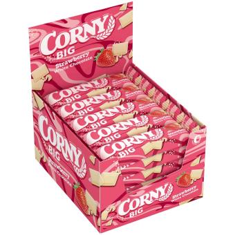 Corny BIG Strawberry White Chocolate 24x40g MHD:06.05.2026