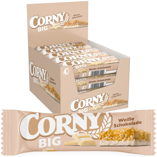 Corny BIG Weiße Schokolade 24 x 40g MHD: 10.09.2025