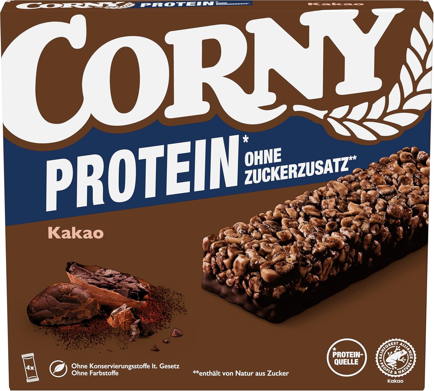 Corny Classic Protein Kakao 4x25g