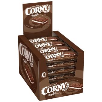 Corny Der Grosse Milch Dark & White 24 x 40g MHD:04.06.2025
