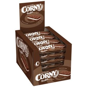 Corny Der Grosse Milch Dark & White 24 x 40g MHD:06.2026
